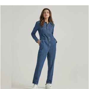 Women’s Blue Denim Jumpsuit Jeans